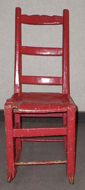 Chair made by Garrett Currie