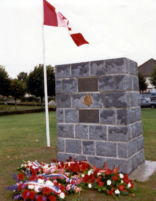 Memorial in Capriquet, France